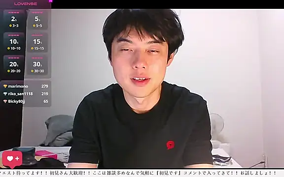 whitebriefboyのウェブカメラショー