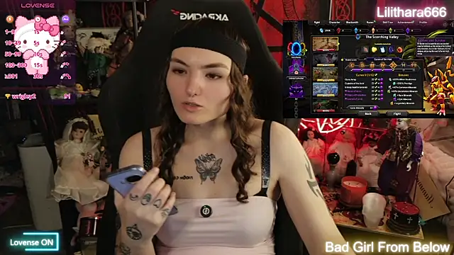 Pokazy przed kamerką – Lilithara666