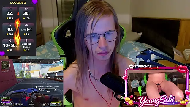 YoungSebi Webcam show