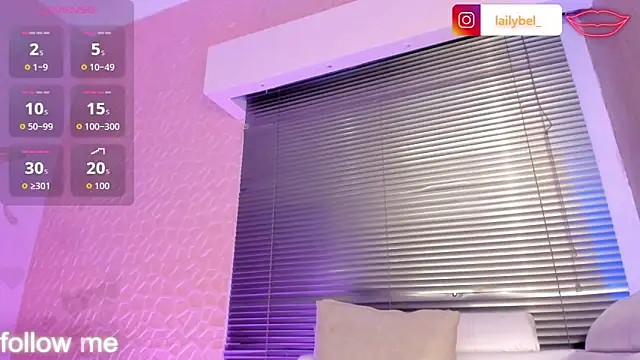 Show de LaiilyBell12 na webcam