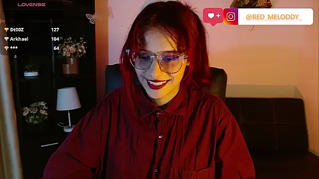 RedMeloddy Chat XXX in diretta