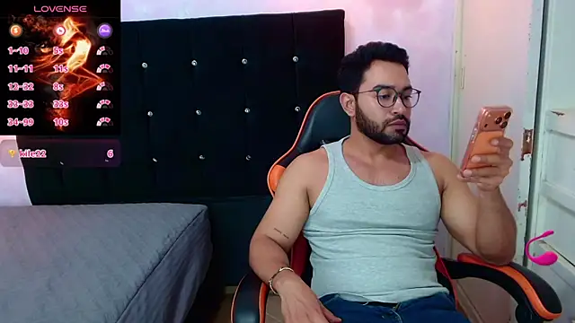 Show de IronBeard na webcam