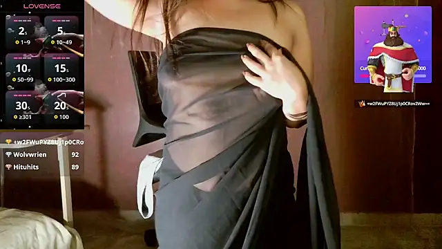 Show de AadhiraNayra na webcam