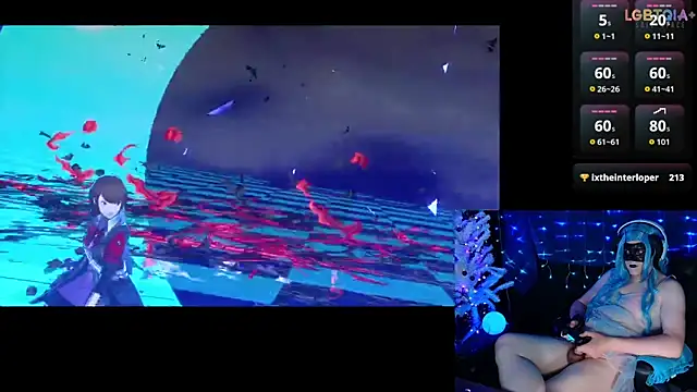 StarshineMoonsparkのウェブカメラショー