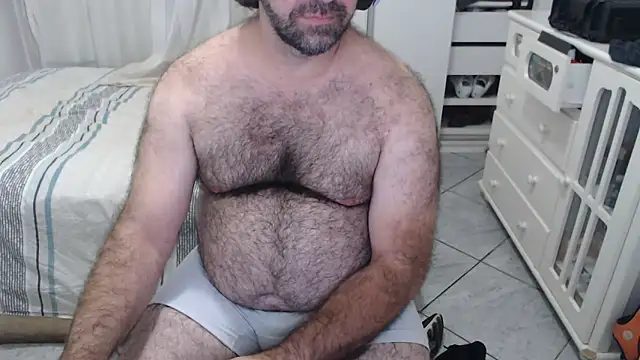 Show de MysterBearMG na webcam