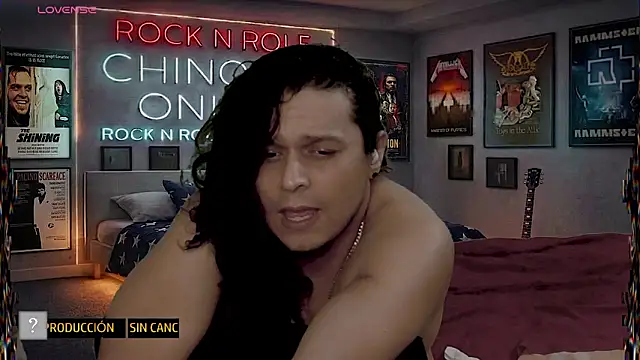 chino_roz 网络视讯表演