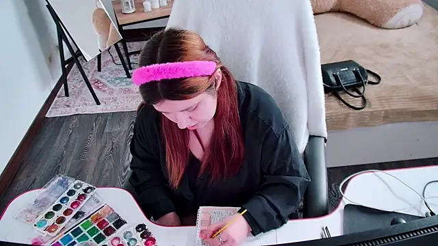 DiaAngell élő XXX-chatje