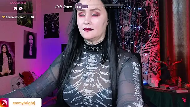 Show modela Emmybrightj_ na web-kameri