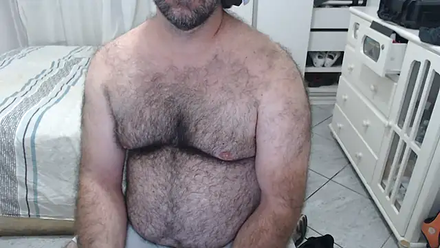 Show de MysterBearMG na webcam