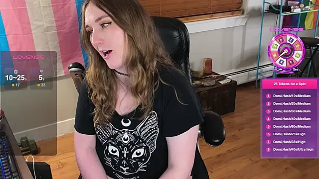 Show modela luluvaladon na web-kameri