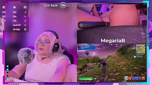 Živý XXX chat MegariaB