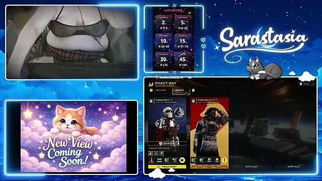 Show de Sarastasia417 na webcam