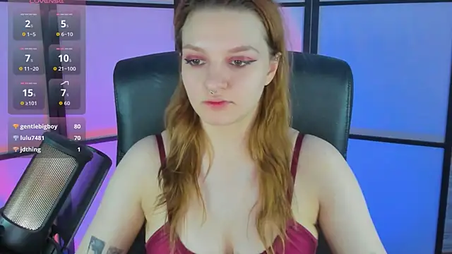 MaddisonLee élő XXX-chatje