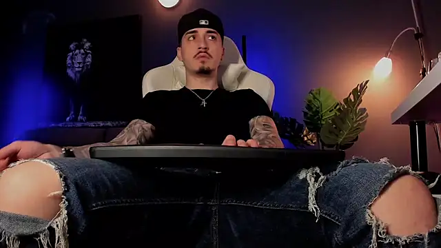 Show de uptomatty na webcam