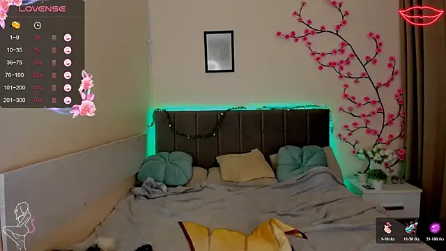 Chat +18 de DellaRows ao vivo