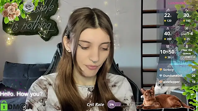 Živý XXX chat CherryBloom777