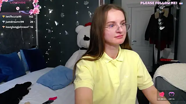 Chat +18 de KateJonson ao vivo