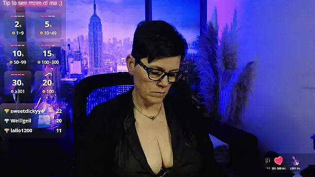 Show de ninarandmann na webcam