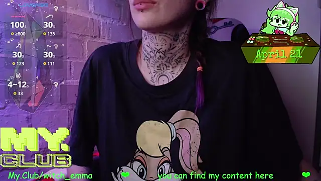 Witch_Emma: онлайн-секс-чат