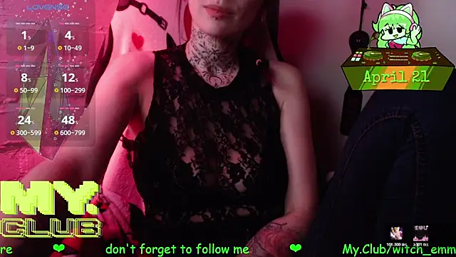 Czat XXX na żywo – Witch_Emma