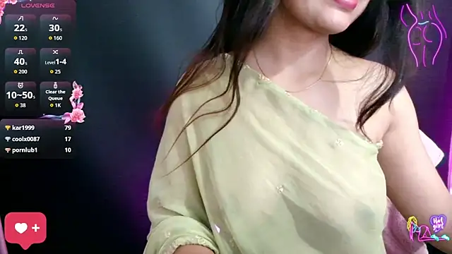 DesiZoyaのライブXXXチャット