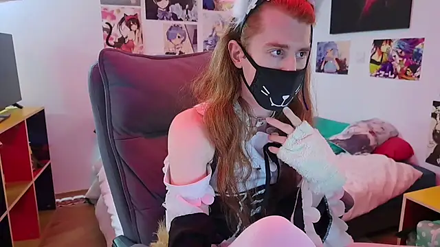 Neko_Nyaaa Adlı Modelin Web Kamerası Şovu