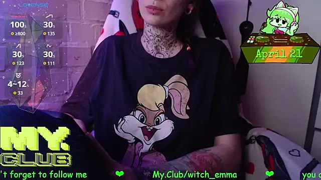 Czat XXX na żywo – Witch_Emma