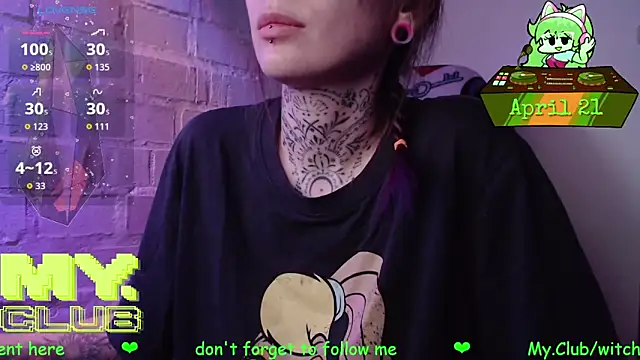 Czat XXX na żywo – Witch_Emma