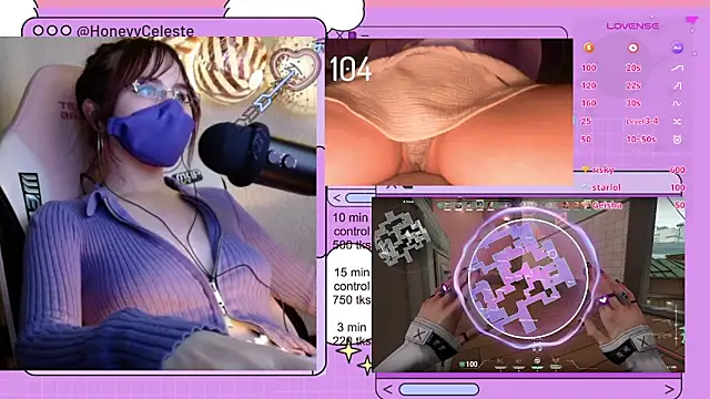 Онлайн чат XXX HoneyyCeleste