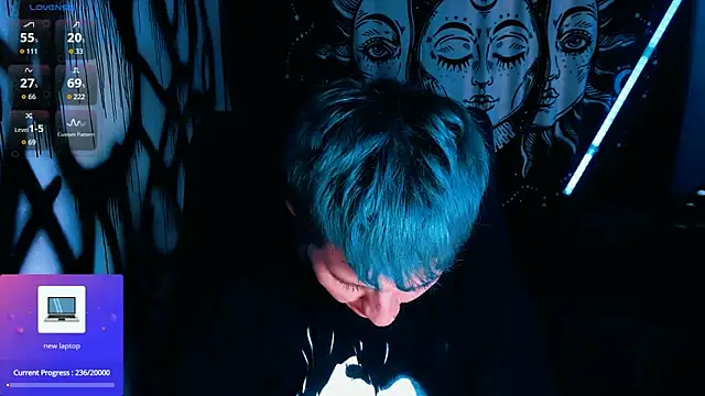 Pertunjukan Kamera Web Marieblueeyes