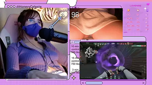 HoneyyCeleste's Webcam Show
