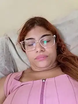 Show de ruivinhaenegao na webcam