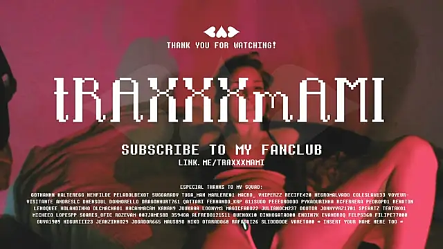 tRAXXXmAMI's Live XXX Chat