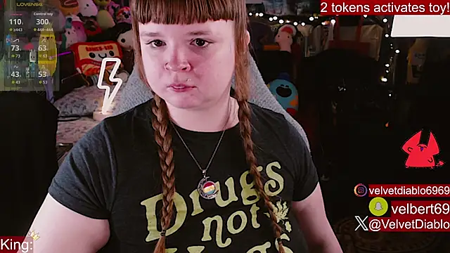 Chatroom XXX en direct de VelvetDiablo