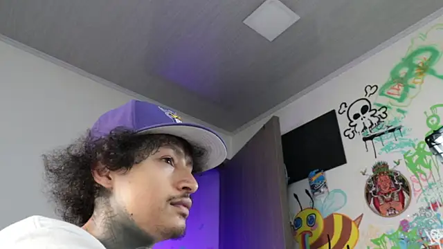 Show de trieone na webcam