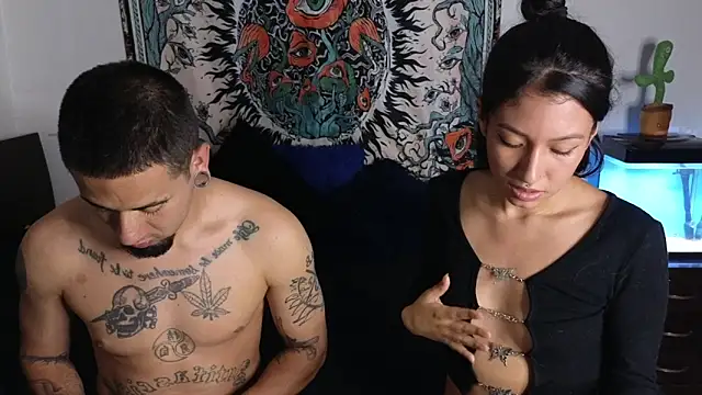 Show modela tony_and_sophia na web-kameri