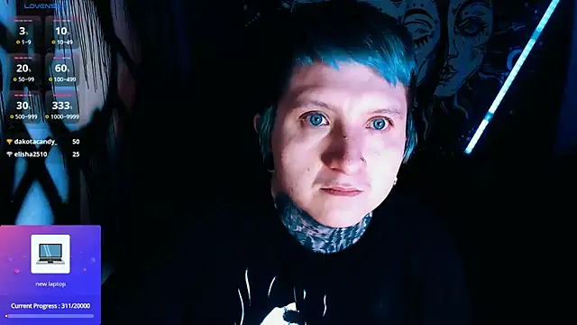 Show de webcam de Marieblueeyes