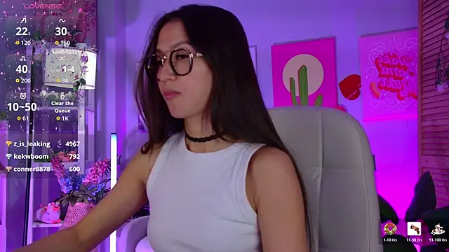 Chat +18 de LanaBaker ao vivo