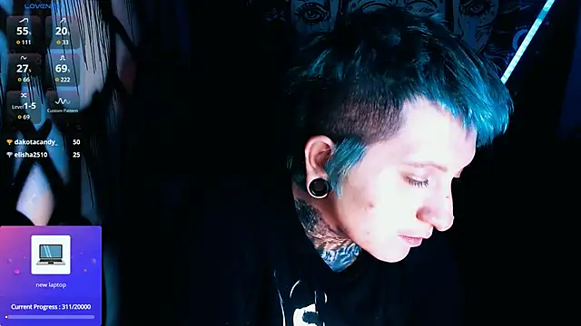 Marieblueeyes webcam show