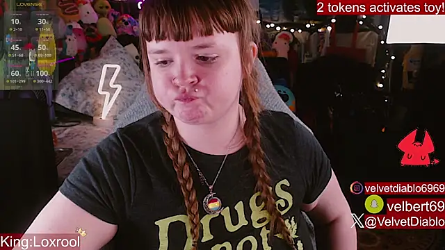 Živý XXX chat VelvetDiablo