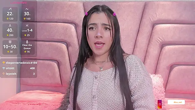 แชท XXX สดของ alice_rose5