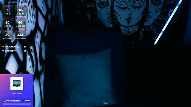 Marieblueeyes – Kamerová šou