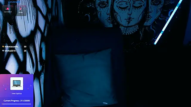 Marieblueeyes Webcam-Show