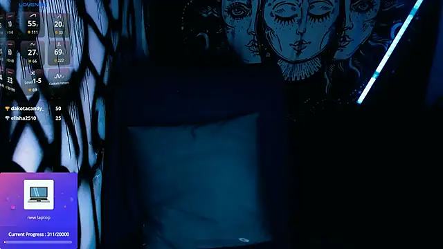 Marieblueeyes 网络视讯表演