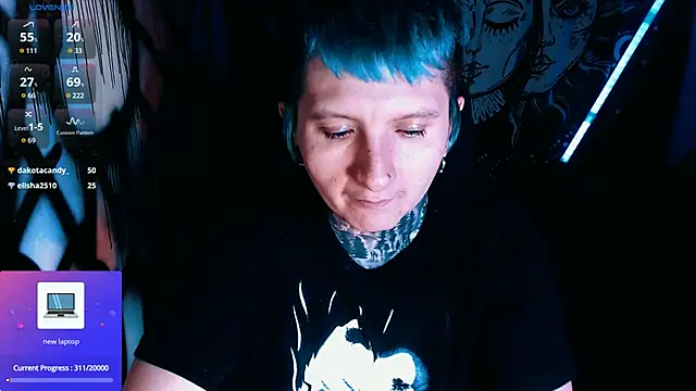 Marieblueeyes Pertunjukan Webcam