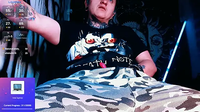 Marieblueeyes webkamerás műsora