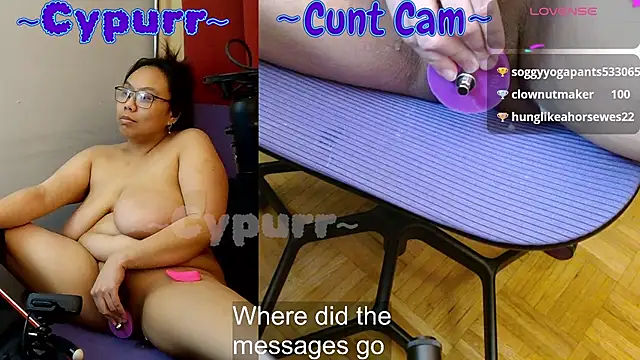 Cypurr élő XXX-chatje