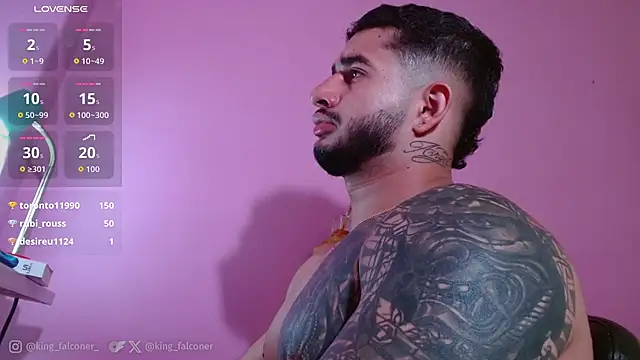 king_falconer Adlı Modelin Canlı XXX Sohbeti