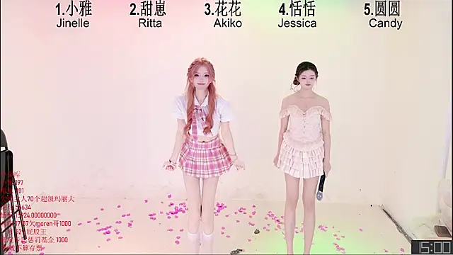 TNT-Sisterのウェブカメラショー