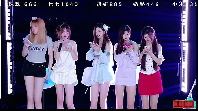 Show de mvp-001 na webcam